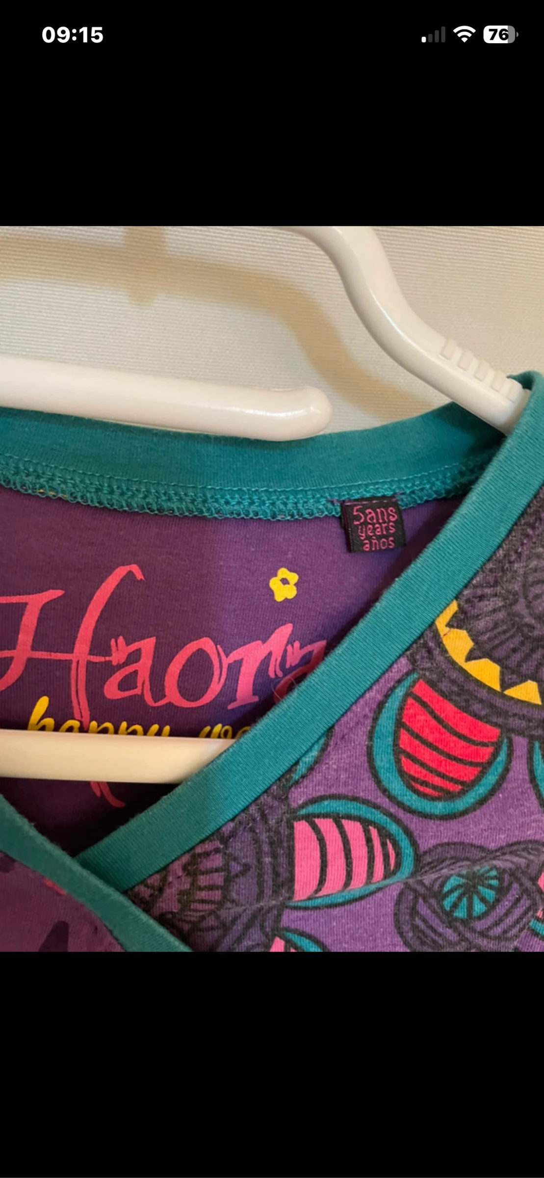T-shirt 5 anos – photo 2